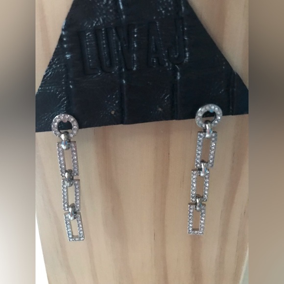 LUV AJ Mini Chain Link Studs - Picture 2 of 8